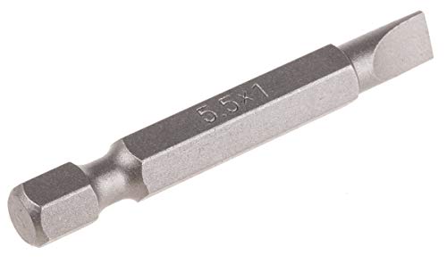 RS PRO SL5.5 Schlitz Schraubbit, Biteinsatz CrMoV-Stahl, Packung a 5 Stück RS PRO SL5.5 Schlitz Schraubbit, Biteinsatz CrMoV-Stahl, Packung a 5 Stück von RS PRO