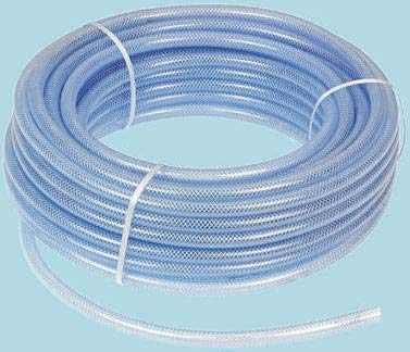 RS PRO Schlauch, Ø 16mm 22mm Klar PVC Übertragung 10 bar für Druckluft x 25m von RS PRO