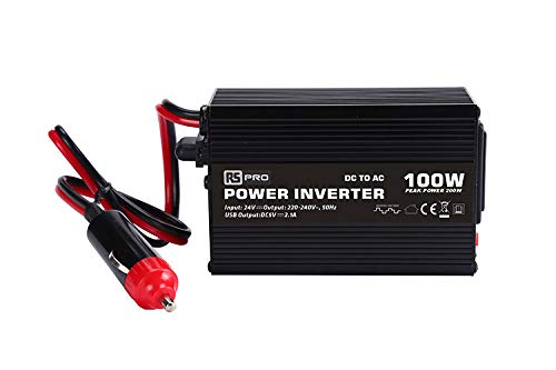RS PRO Spannungswandler, 24V dc / 230V ac 100W Modifizierte Sinuswelle RS PRO Spannungswandler, 24V dc / 230V ac 100W Modifizierte Sinuswelle von RS PRO