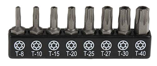 RS PRO TORX® BO Schraubendreher-Bitsatz, CrMoV-Stahl, 8-teilig von RS PRO
