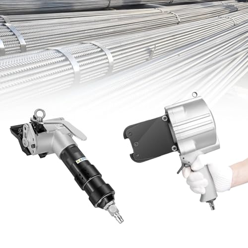 Pneumatische Stahl-Umreifungsmaschine, Seilspanner for hohe Beanspruchung, Spanner und Schneide-Versiegeler, pneumatische Bündel- und Verpackungswerkzeuge, for Papier, Holz, Baumaterialien(32mm) von RSPPPJQ