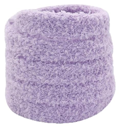 RSRSR Sneaker-Schnürsenkel, 1,5 cm, Flache Schnürsenkel aus Plüschstoff for lässige Sneakers, Jogginghosen, Kapuzenpullover-Kordelzug(Light Purple,7.375) von RSRSR