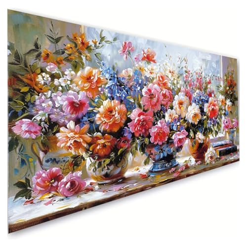 Diamond Painting Anlage Diamond Painting Erwachsene Groß XXL 10x20cm,5D Diamant Paintings Bilder Vase Malen Nach Zahlen Anfänger,DIY Full Drill Diamant Malerei Stickerei Bastelset,Zimmer Deko G2-929 von RSZYUUNG
