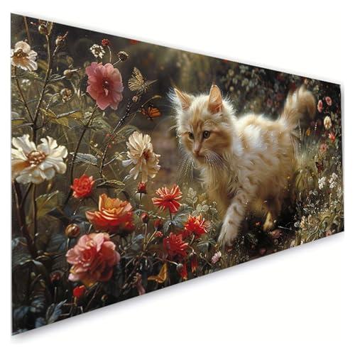 Diamond Painting Anlage Diamond Painting Erwachsene Groß XXL 50x100cm,5D Diamant Paintings Bilder Katze Malen Nach Zahlen Anfänger,DIY Full Drill Diamant Malerei Stickerei Bastelset,Zimmer Deko G2-627 Diamond Painting Anlage Diamond Painting Erwachsene Groß XXL 50x100cm,5D Diamant Paintings Bilder Katze Malen Nach Zahlen Anfänger,DIY Full Drill Diamant Malerei Stickerei Bastelset,Zimmer Deko G2-627 von RSZYUUNG