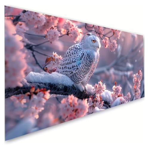 Diamond Painting Blume Diamond Painting Erwachsene Groß XXL 100x180cm,5D Diamant Paintings Bilder Eule Malen Nach Zahlen Anfänger,DIY Full Drill Diamant Malerei Stickerei Bastelset,Zimmer Deko G2-973 von RSZYUUNG
