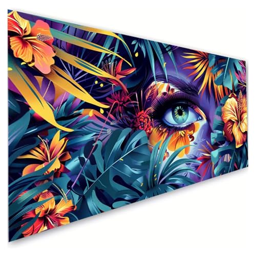 Diamond Painting Blume Diamond Painting Erwachsene Groß XXL 40x90cm, 5D Diamant Paintings Bilder Auge Malen Nach Zahlen Anfänger, DIY Full Drill Diamant Malerei Stickerei Bastelset, Zimmer Deko G2-27 Diamond Painting Blume Diamond Painting Erwachsene Groß XXL 40x90cm, 5D Diamant Paintings Bilder Auge Malen Nach Zahlen Anfänger, DIY Full Drill Diamant Malerei Stickerei Bastelset, Zimmer Deko G2-27 von RSZYUUNG