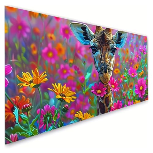 Diamond Painting Blume Diamond Painting Erwachsene Groß XXL 50x100cm,5D Diamant Paintings Bilder Giraffe Malen Nach Zahlen Anfänger,DIY Full Drill Diamant Malerei Stickerei Bastelset,Zimmer Deko G2-75 Diamond Painting Blume Diamond Painting Erwachsene Groß XXL 50x100cm,5D Diamant Paintings Bilder Giraffe Malen Nach Zahlen Anfänger,DIY Full Drill Diamant Malerei Stickerei Bastelset,Zimmer Deko G2-75 von RSZYUUNG