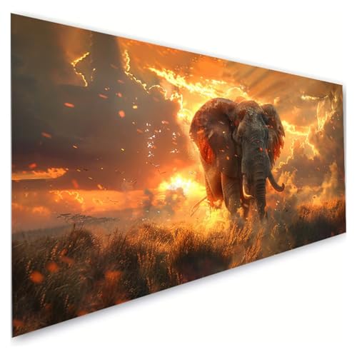 Diamond Painting Elefant Diamond Painting Erwachsene Groß XXL 40x90cm,5D Diamant Paintings Bilder Wiese Malen Nach Zahlen Anfänger,DIY Full Drill Diamant Malerei Stickerei Bastelset,Zimmer Deko G2-509 Diamond Painting Elefant Diamond Painting Erwachsene Groß XXL 40x90cm,5D Diamant Paintings Bilder Wiese Malen Nach Zahlen Anfänger,DIY Full Drill Diamant Malerei Stickerei Bastelset,Zimmer Deko G2-509 von RSZYUUNG