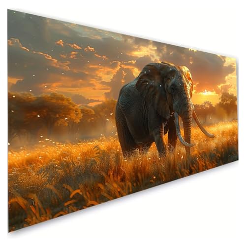 Diamond Painting Elefant Diamond Painting Erwachsene Groß XXL 70x140cm,5D Diamant Paintings Bilder Sonnenuntergang Malen Nach Zahlen Anfänger,DIY Diamant Malerei Stickerei Bastelset,Zimmer Deko G2-139 Diamond Painting Elefant Diamond Painting Erwachsene Groß XXL 70x140cm,5D Diamant Paintings Bilder Sonnenuntergang Malen Nach Zahlen Anfänger,DIY Diamant Malerei Stickerei Bastelset,Zimmer Deko G2-139 von RSZYUUNG