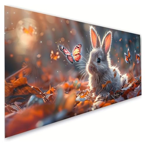 Diamond Painting Erwachsene Groß 60x120cm,5D Diamant Painting Bilder Kaninchen Diamond Paintings Kinder Schmetterling Diamond-painting,DIY Mosaikherstellung Basteln,Weihnachten Deko Wohnzimmer G2-92 Diamond Painting Erwachsene Groß 60x120cm,5D Diamant Painting Bilder Kaninchen Diamond Paintings Kinder Schmetterling Diamond-painting,DIY Mosaikherstellung Basteln,Weihnachten Deko Wohnzimmer G2-92 von RSZYUUNG