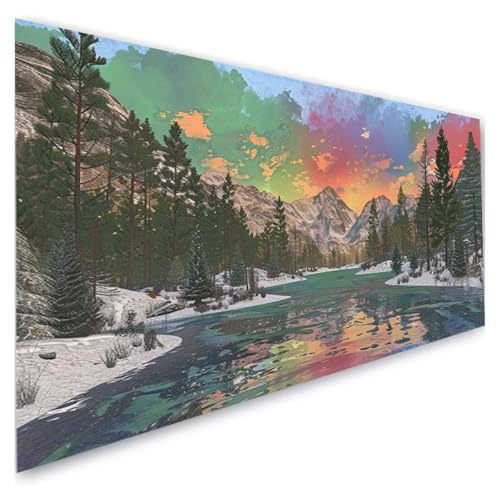Diamond Painting Erwachsene Groß XXL 100x180cm, 5D Diamant Painting Bilder Baum Diamond Paintings Kinder Berg Diamond-painting, DIY Mosaikherstellung Basteln Mädchen Geschenke, Deko Wohnzimmer G2-22 Diamond Painting Erwachsene Groß XXL 100x180cm, 5D Diamant Painting Bilder Baum Diamond Paintings Kinder Berg Diamond-painting, DIY Mosaikherstellung Basteln Mädchen Geschenke, Deko Wohnzimmer G2-22 von RSZYUUNG