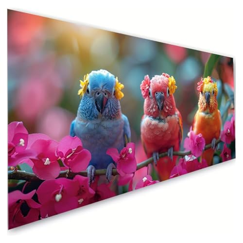 Diamond Painting Erwachsene Groß XXL 100x180cm, 5D Diamant Painting Bilder Bunt Diamond Paintings Kinder Vogel Diamond-painting, DIY Mosaikherstellung Basteln Mädchen Geschenke, Deko Wohnzimmer G2-24 Diamond Painting Erwachsene Groß XXL 100x180cm, 5D Diamant Painting Bilder Bunt Diamond Paintings Kinder Vogel Diamond-painting, DIY Mosaikherstellung Basteln Mädchen Geschenke, Deko Wohnzimmer G2-24 von RSZYUUNG