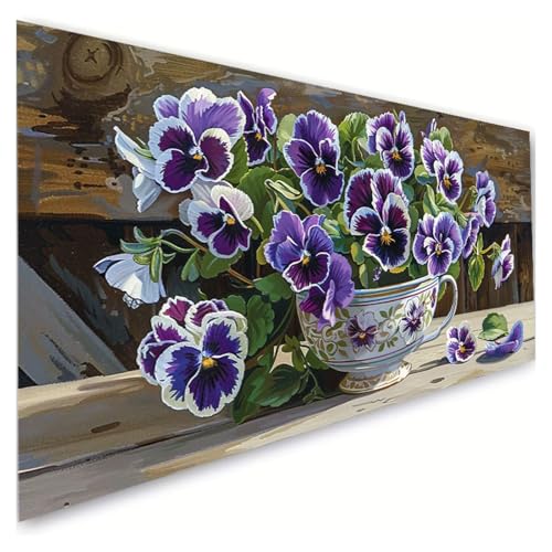 Diamond Painting Erwachsene Groß XXL 100x180cm,5D Diamant Painting Bilder Blume Diamond Paintings Kinder Anlage Diamond-painting,DIY Mosaikherstellung Basteln Mädchen Geschenke,Deko Wohnzimmer G2-922 von RSZYUUNG