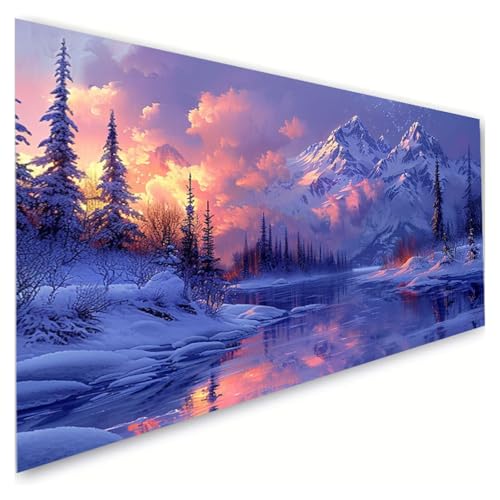 Diamond Painting Erwachsene Groß XXL 100x180cm,5D Diamant Painting Bilder Winter Diamond Paintings Kinder Berg Diamond-painting,DIY Mosaikherstellung Basteln Mädchen Geschenke,Deko Wohnzimmer G2-554 Diamond Painting Erwachsene Groß XXL 100x180cm,5D Diamant Painting Bilder Winter Diamond Paintings Kinder Berg Diamond-painting,DIY Mosaikherstellung Basteln Mädchen Geschenke,Deko Wohnzimmer G2-554 von RSZYUUNG