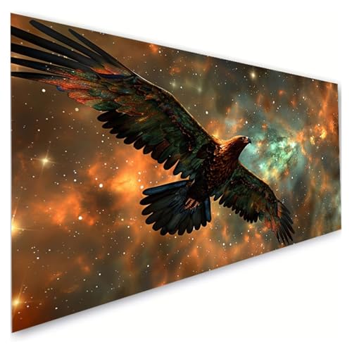 Diamond Painting Erwachsene Groß XXL 100x220cm, 5D Diamant Painting Bilder Sternenhimmel Diamond Paintings Kinder Adler Diamond-painting, DIY Mosaikherstellung Basteln Mädchen, Deko Wohnzimmer G2-508 Diamond Painting Erwachsene Groß XXL 100x220cm, 5D Diamant Painting Bilder Sternenhimmel Diamond Paintings Kinder Adler Diamond-painting, DIY Mosaikherstellung Basteln Mädchen, Deko Wohnzimmer G2-508 von RSZYUUNG