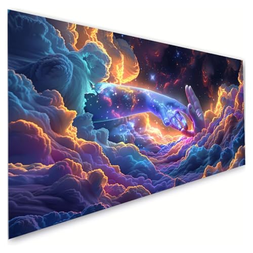 Diamond Painting Erwachsene Groß XXL 100x220cm, 5D Diamant Painting Bilder Wolken Diamond Paintings Kinder Landschaft Diamond-painting, DIY Mosaikherstellung Basteln Mädchen, Deko Wohnzimmer G2-672 Diamond Painting Erwachsene Groß XXL 100x220cm, 5D Diamant Painting Bilder Wolken Diamond Paintings Kinder Landschaft Diamond-painting, DIY Mosaikherstellung Basteln Mädchen, Deko Wohnzimmer G2-672 von RSZYUUNG