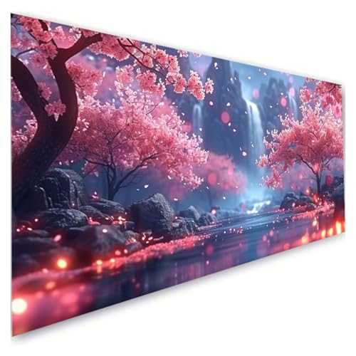 Diamond Painting Erwachsene Groß XXL 100x220cm,5D Diamant Painting Bilder Wasserfall Diamond Paintings Kinder Kirschblüten Diamond-painting,DIY Mosaikherstellung Bastelnset,Deko Wohnzimmer G2-348 Diamond Painting Erwachsene Groß XXL 100x220cm,5D Diamant Painting Bilder Wasserfall Diamond Paintings Kinder Kirschblüten Diamond-painting,DIY Mosaikherstellung Bastelnset,Deko Wohnzimmer G2-348 von RSZYUUNG