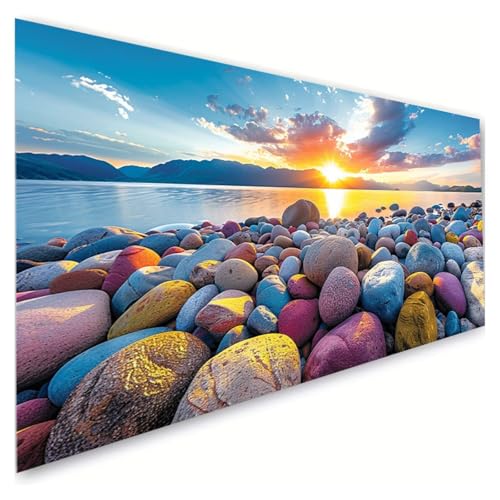 Diamond Painting Erwachsene Groß XXL 10x20cm, 5D Diamant Painting Bilder Sonnenaufgang Diamond Paintings Kinder Bunt Diamond-painting, DIY Mosaikherstellung Basteln Mädchen, Deko Wohnzimmer G2-918 von RSZYUUNG