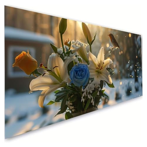 Diamond Painting Erwachsene Groß XXL 30x60cm, 5D Diamant Painting Bilder Lilie Diamond Paintings Kinder Vogel Diamond-painting, DIY Mosaikherstellung Basteln Mädchen Geschenke, Deko Wohnzimmer G2-4 Diamond Painting Erwachsene Groß XXL 30x60cm, 5D Diamant Painting Bilder Lilie Diamond Paintings Kinder Vogel Diamond-painting, DIY Mosaikherstellung Basteln Mädchen Geschenke, Deko Wohnzimmer G2-4 von RSZYUUNG