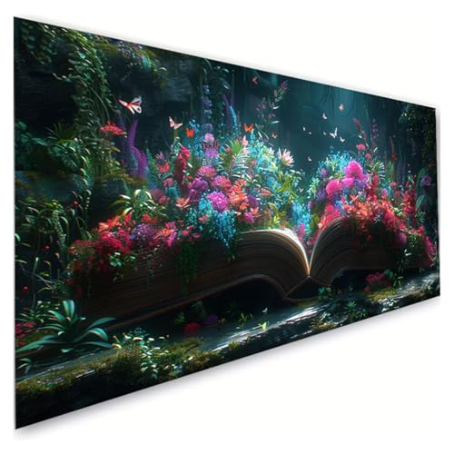 Diamond Painting Erwachsene Groß XXL 40x90cm, 5D Diamant Painting Bilder Anlage Diamond Paintings Kinder Buch Diamond-painting, DIY Mosaikherstellung Basteln Mädchen Geschenke, Deko Wohnzimmer G2-130 Diamond Painting Erwachsene Groß XXL 40x90cm, 5D Diamant Painting Bilder Anlage Diamond Paintings Kinder Buch Diamond-painting, DIY Mosaikherstellung Basteln Mädchen Geschenke, Deko Wohnzimmer G2-130 von RSZYUUNG