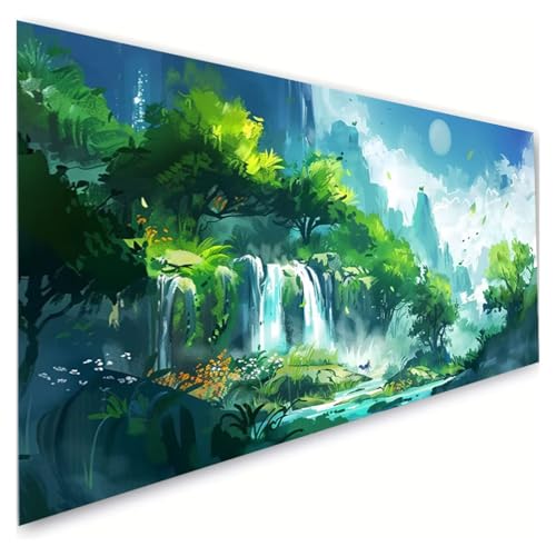 Diamond Painting Erwachsene Groß XXL 40x90cm, 5D Diamant Painting Bilder Baum Diamond Paintings Kinder Grün Diamond-painting, DIY Mosaikherstellung Basteln Mädchen Geschenke, Deko Wohnzimmer G2-28 Diamond Painting Erwachsene Groß XXL 40x90cm, 5D Diamant Painting Bilder Baum Diamond Paintings Kinder Grün Diamond-painting, DIY Mosaikherstellung Basteln Mädchen Geschenke, Deko Wohnzimmer G2-28 von RSZYUUNG