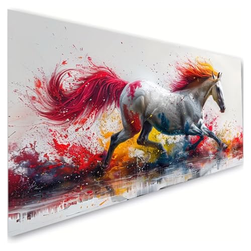 Diamond Painting Erwachsene Groß XXL 40x90cm, 5D Diamant Painting Bilder Bunt Diamond Paintings Kinder Pferd Diamond-painting, DIY Mosaikherstellung Basteln Mädchen Geschenke, Deko Wohnzimmer G2-768 Diamond Painting Erwachsene Groß XXL 40x90cm, 5D Diamant Painting Bilder Bunt Diamond Paintings Kinder Pferd Diamond-painting, DIY Mosaikherstellung Basteln Mädchen Geschenke, Deko Wohnzimmer G2-768 von RSZYUUNG