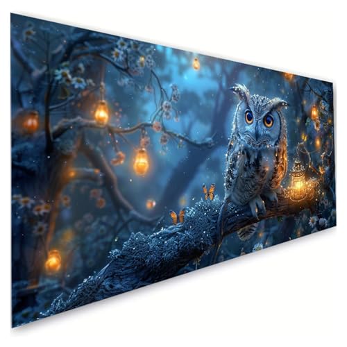 Diamond Painting Erwachsene Groß XXL 40x90cm, 5D Diamant Painting Bilder Eule Diamond Paintings Kinder Baum Diamond-painting, DIY Mosaikherstellung Basteln Mädchen Geschenke, Deko Wohnzimmer G2-96 Diamond Painting Erwachsene Groß XXL 40x90cm, 5D Diamant Painting Bilder Eule Diamond Paintings Kinder Baum Diamond-painting, DIY Mosaikherstellung Basteln Mädchen Geschenke, Deko Wohnzimmer G2-96 von RSZYUUNG