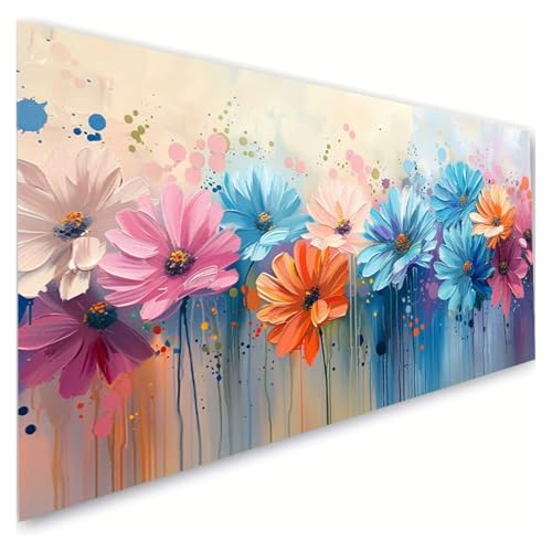 Diamond Painting Erwachsene Groß XXL 40x90cm, 5D Diamant Painting Bilder Gänseblümchen Diamond Paintings Kinder Bunt Diamond-painting, DIY Mosaikherstellung Basteln Mädchen, Deko Wohnzimmer G2-604 Diamond Painting Erwachsene Groß XXL 40x90cm, 5D Diamant Painting Bilder Gänseblümchen Diamond Paintings Kinder Bunt Diamond-painting, DIY Mosaikherstellung Basteln Mädchen, Deko Wohnzimmer G2-604 von RSZYUUNG