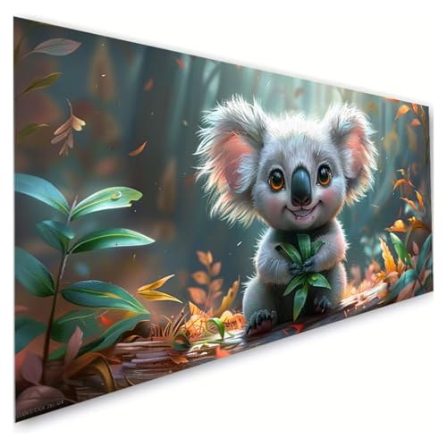 Diamond Painting Erwachsene Groß XXL 40x90cm, 5D Diamant Painting Bilder Koala Diamond Paintings Kinder Tier Diamond-painting, DIY Mosaikherstellung Basteln Mädchen Geschenke, Deko Wohnzimmer G2-58 Diamond Painting Erwachsene Groß XXL 40x90cm, 5D Diamant Painting Bilder Koala Diamond Paintings Kinder Tier Diamond-painting, DIY Mosaikherstellung Basteln Mädchen Geschenke, Deko Wohnzimmer G2-58 von RSZYUUNG