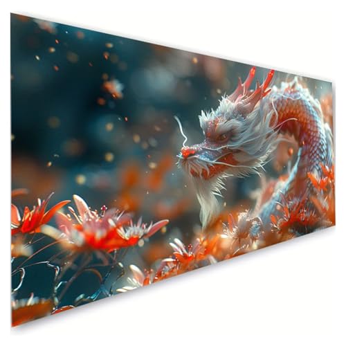 Diamond Painting Erwachsene Groß XXL 50x100cm,5D Diamant Painting Bilder Tier Diamond Paintings Kinder Drachen Diamond-painting,DIY Mosaikherstellung Basteln Mädchen Geschenke,Deko Wohnzimmer G2-390 Diamond Painting Erwachsene Groß XXL 50x100cm,5D Diamant Painting Bilder Tier Diamond Paintings Kinder Drachen Diamond-painting,DIY Mosaikherstellung Basteln Mädchen Geschenke,Deko Wohnzimmer G2-390 von RSZYUUNG