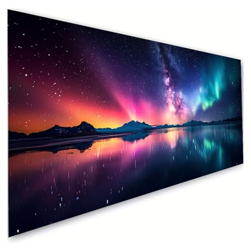 Diamond Painting Erwachsene Groß XXL 60x120cm, 5D Diamant Painting Bilder Aurora Diamond Paintings Kinder Sternenhimmel Diamond-painting, DIY Mosaikherstellung Basteln Mädchen, Deko Wohnzimmer G2-518 Diamond Painting Erwachsene Groß XXL 60x120cm, 5D Diamant Painting Bilder Aurora Diamond Paintings Kinder Sternenhimmel Diamond-painting, DIY Mosaikherstellung Basteln Mädchen, Deko Wohnzimmer G2-518 von RSZYUUNG