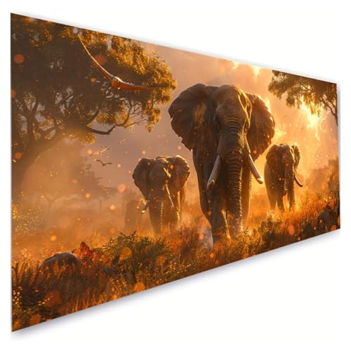 Diamond Painting Erwachsene Groß XXL 60x120cm, 5D Diamant Painting Bilder Elefant Diamond Paintings Kinder Sonnenaufgang Diamond-painting, DIY Mosaikherstellung Basteln Mädchen, Deko Wohnzimmer G2-666 Diamond Painting Erwachsene Groß XXL 60x120cm, 5D Diamant Painting Bilder Elefant Diamond Paintings Kinder Sonnenaufgang Diamond-painting, DIY Mosaikherstellung Basteln Mädchen, Deko Wohnzimmer G2-666 von RSZYUUNG