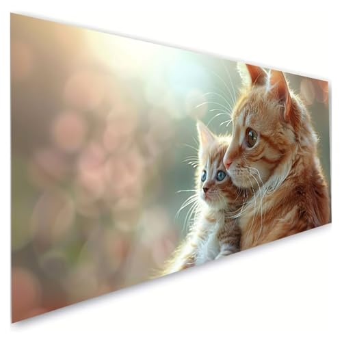 Diamond Painting Erwachsene Groß XXL 60x120cm, 5D Diamant Painting Bilder Tier Diamond Paintings Kinder Katze Diamond-painting, DIY Mosaikherstellung Basteln Mädchen Geschenke, Deko Wohnzimmer G2-52 Diamond Painting Erwachsene Groß XXL 60x120cm, 5D Diamant Painting Bilder Tier Diamond Paintings Kinder Katze Diamond-painting, DIY Mosaikherstellung Basteln Mädchen Geschenke, Deko Wohnzimmer G2-52 von RSZYUUNG