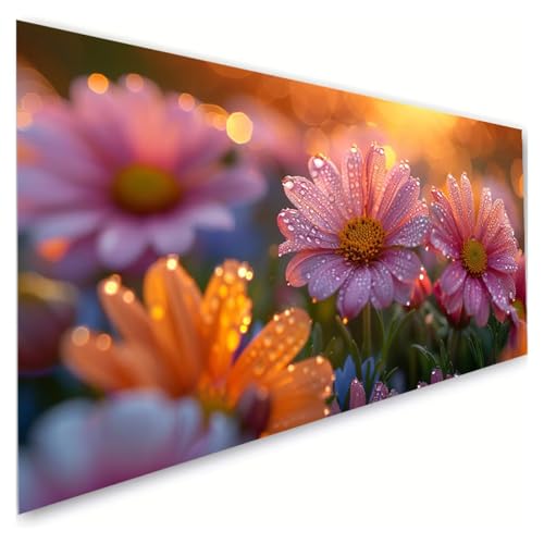 Diamond Painting Erwachsene Groß XXL 70x140cm, 5D Diamant Painting Bilder Gänseblümchen Diamond Paintings Kinder Sonnenlicht Diamond-painting, DIY Mosaikherstellung Basteln, Deko Wohnzimmer G2-104 Diamond Painting Erwachsene Groß XXL 70x140cm, 5D Diamant Painting Bilder Gänseblümchen Diamond Paintings Kinder Sonnenlicht Diamond-painting, DIY Mosaikherstellung Basteln, Deko Wohnzimmer G2-104 von RSZYUUNG