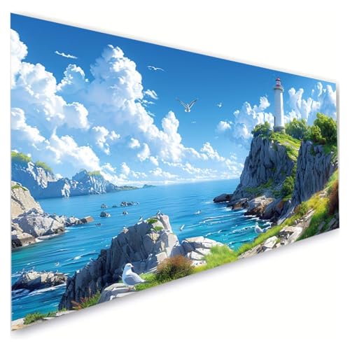 Diamond Painting Erwachsene Groß XXL 70x140cm, 5D Diamant Painting Bilder Leuchtturm Diamond Paintings Kinder Wildgänse Diamond-painting, DIY Mosaikherstellung Basteln Mädchen, Deko Wohnzimmer G2-222 Diamond Painting Erwachsene Groß XXL 70x140cm, 5D Diamant Painting Bilder Leuchtturm Diamond Paintings Kinder Wildgänse Diamond-painting, DIY Mosaikherstellung Basteln Mädchen, Deko Wohnzimmer G2-222 von RSZYUUNG