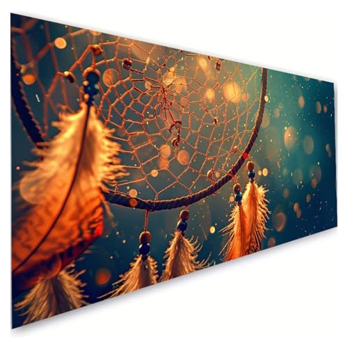 Diamond Painting Erwachsene Groß XXL 70x140cm, 5D Diamant Painting Bilder Traumfänger Diamond Paintings Kinder Feder Diamond-painting, DIY Mosaikherstellung Basteln Mädchen, Deko Wohnzimmer G2-100 Diamond Painting Erwachsene Groß XXL 70x140cm, 5D Diamant Painting Bilder Traumfänger Diamond Paintings Kinder Feder Diamond-painting, DIY Mosaikherstellung Basteln Mädchen, Deko Wohnzimmer G2-100 von RSZYUUNG