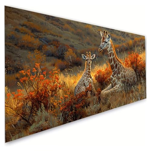 Diamond Painting Erwachsene Groß XXL 70x140cm,5D Diamant Painting Bilder Giraffe Diamond Paintings Kinder Tier Diamond-painting,DIY Mosaikherstellung Basteln Mädchen Geschenke,Deko Wohnzimmer G2-114 Diamond Painting Erwachsene Groß XXL 70x140cm,5D Diamant Painting Bilder Giraffe Diamond Paintings Kinder Tier Diamond-painting,DIY Mosaikherstellung Basteln Mädchen Geschenke,Deko Wohnzimmer G2-114 von RSZYUUNG