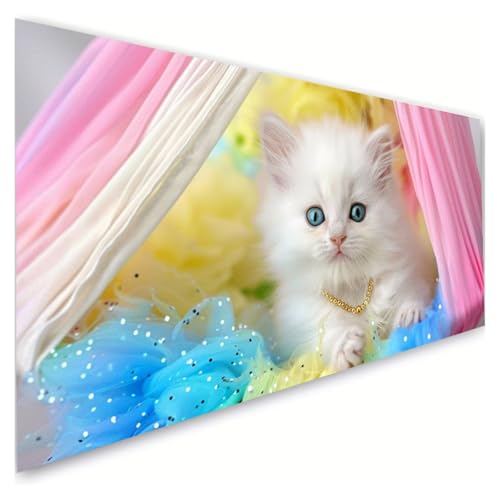 Diamond Painting Erwachsene Groß XXL 70x140cm,5D Diamant Painting Bilder Katze Diamond Paintings Kinder Niedlich Diamond-painting,DIY Mosaikherstellung Basteln Mädchen Geschenke,Deko Wohnzimmer G2-94 Diamond Painting Erwachsene Groß XXL 70x140cm,5D Diamant Painting Bilder Katze Diamond Paintings Kinder Niedlich Diamond-painting,DIY Mosaikherstellung Basteln Mädchen Geschenke,Deko Wohnzimmer G2-94 von RSZYUUNG