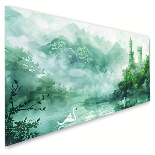Diamond Painting Erwachsene Groß XXL 80x160cm, 5D Diamant Painting Bilder Wunderland Diamond Paintings Kinder Berg Diamond-painting, DIY Mosaikherstellung Basteln Mädchen, Deko Wohnzimmer G2-580 Diamond Painting Erwachsene Groß XXL 80x160cm, 5D Diamant Painting Bilder Wunderland Diamond Paintings Kinder Berg Diamond-painting, DIY Mosaikherstellung Basteln Mädchen, Deko Wohnzimmer G2-580 von RSZYUUNG