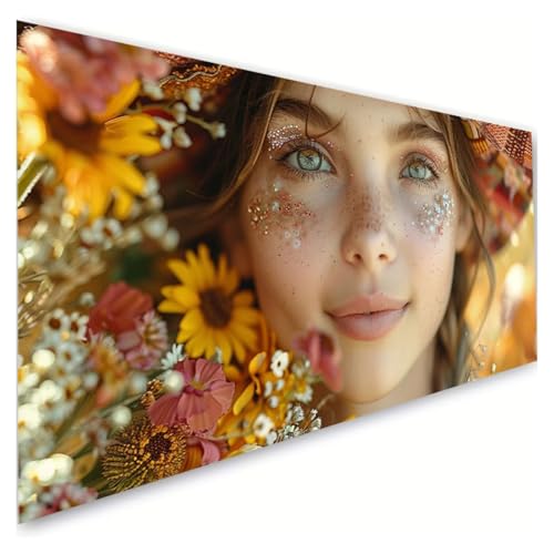 Diamond Painting Frau Diamond Painting Erwachsene Groß XXL 70x140cm, 5D Diamant Paintings Bilder Gänseblümchen Malen Nach Zahlen Anfänger, DIY Diamant Malerei Stickerei Bastelset, Zimmer Deko G2-93 Diamond Painting Frau Diamond Painting Erwachsene Groß XXL 70x140cm, 5D Diamant Paintings Bilder Gänseblümchen Malen Nach Zahlen Anfänger, DIY Diamant Malerei Stickerei Bastelset, Zimmer Deko G2-93 von RSZYUUNG