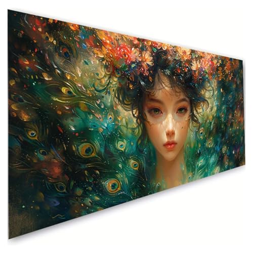 Diamond Painting Frau Diamond Painting Erwachsene Groß XXL 70x140cm,5D Diamant Paintings Bilder Feder Malen Nach Zahlen Anfänger,DIY Full Drill Diamant Malerei Stickerei Bastelset,Zimmer Deko G2-533 Diamond Painting Frau Diamond Painting Erwachsene Groß XXL 70x140cm,5D Diamant Paintings Bilder Feder Malen Nach Zahlen Anfänger,DIY Full Drill Diamant Malerei Stickerei Bastelset,Zimmer Deko G2-533 von RSZYUUNG
