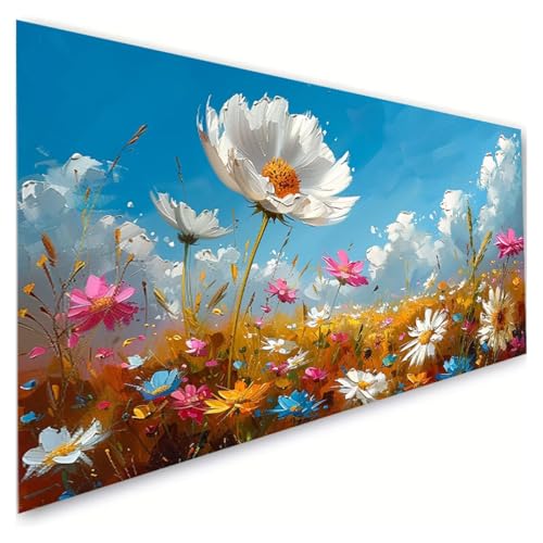 Diamond Painting Gänseblümchen Diamond Painting Erwachsene Groß XXL 10x20cm, 5D Diamant Paintings Bilder Blume Malen Nach Zahlen Anfänger, DIY Diamant Malerei Stickerei Bastelset, Zimmer Deko G2-197 Diamond Painting Gänseblümchen Diamond Painting Erwachsene Groß XXL 10x20cm, 5D Diamant Paintings Bilder Blume Malen Nach Zahlen Anfänger, DIY Diamant Malerei Stickerei Bastelset, Zimmer Deko G2-197 von RSZYUUNG