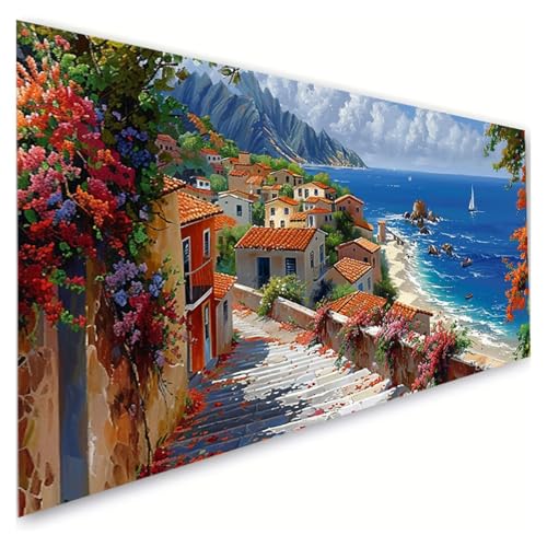 Diamond Painting Häuser Diamond Painting Erwachsene Groß XXL 10x20cm,5D Diamant Paintings Bilder Meer Malen Nach Zahlen Anfänger,DIY Full Drill Diamant Malerei Stickerei Bastelset,Zimmer Deko G2-565 Diamond Painting Häuser Diamond Painting Erwachsene Groß XXL 10x20cm,5D Diamant Paintings Bilder Meer Malen Nach Zahlen Anfänger,DIY Full Drill Diamant Malerei Stickerei Bastelset,Zimmer Deko G2-565 von RSZYUUNG