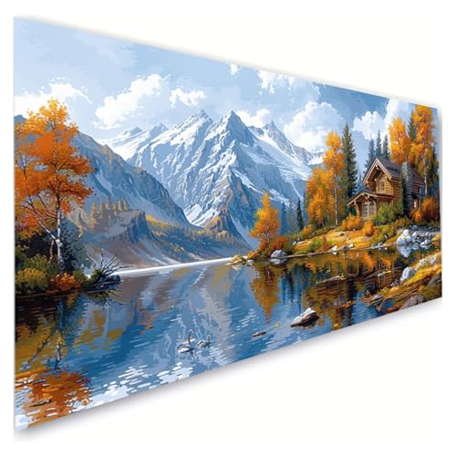 Diamond Painting Herbst Diamond Painting Erwachsene Groß XXL 80x160cm,5D Diamant Paintings Bilder Kabine Malen Nach Zahlen Anfänger,DIY Full Drill Diamant Malerei Stickerei Bastelset,Zimmer Deko G2-13 Diamond Painting Herbst Diamond Painting Erwachsene Groß XXL 80x160cm,5D Diamant Paintings Bilder Kabine Malen Nach Zahlen Anfänger,DIY Full Drill Diamant Malerei Stickerei Bastelset,Zimmer Deko G2-13 von RSZYUUNG