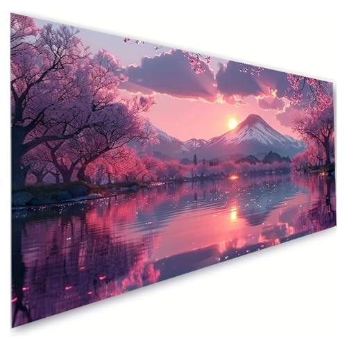 Diamond Painting Japan Diamond Painting Erwachsene Groß XXL 40x90cm, 5D Diamant Paintings Bilder Kirschblüten Malen Nach Zahlen Anfänger, DIY Diamant Malerei Stickerei Bastelset, Zimmer Deko G2-563 Diamond Painting Japan Diamond Painting Erwachsene Groß XXL 40x90cm, 5D Diamant Paintings Bilder Kirschblüten Malen Nach Zahlen Anfänger, DIY Diamant Malerei Stickerei Bastelset, Zimmer Deko G2-563 von RSZYUUNG