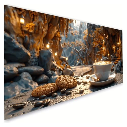 Diamond Painting Kaffee Diamond Painting Erwachsene Groß XXL 100x220cm, 5D Diamant Paintings Bilder Essen Malen Nach Zahlen Anfänger, DIY Full Drill Diamant Malerei Bastelset, Zimmer Deko G2-251 Diamond Painting Kaffee Diamond Painting Erwachsene Groß XXL 100x220cm, 5D Diamant Paintings Bilder Essen Malen Nach Zahlen Anfänger, DIY Full Drill Diamant Malerei Bastelset, Zimmer Deko G2-251 von RSZYUUNG