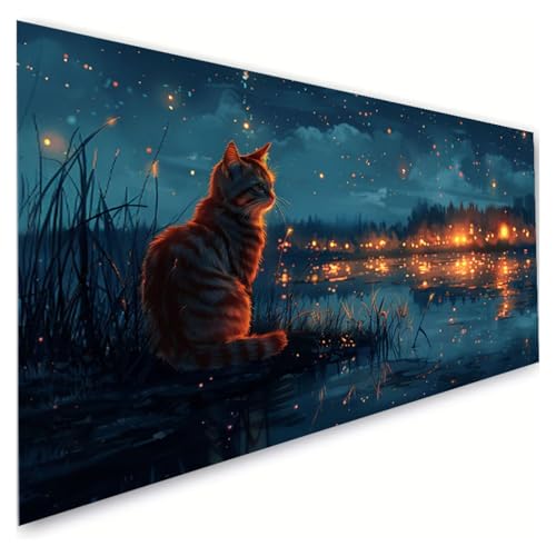 Diamond Painting Katze Diamond Painting Erwachsene Groß XXL 10x20cm, 5D Diamant Paintings Bilder Sternenhimmel Malen Nach Zahlen Anfänger, DIY Diamant Malerei Stickerei Bastelset, Zimmer Deko G2-113 Diamond Painting Katze Diamond Painting Erwachsene Groß XXL 10x20cm, 5D Diamant Paintings Bilder Sternenhimmel Malen Nach Zahlen Anfänger, DIY Diamant Malerei Stickerei Bastelset, Zimmer Deko G2-113 von RSZYUUNG