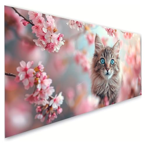 Diamond Painting Katze Diamond Painting Erwachsene Groß XXL 30x60cm, 5D Diamant Paintings Bilder Blume Malen Nach Zahlen Anfänger, DIY Full Drill Diamant Malerei Stickerei Bastelset, Zimmer Deko G2-77 Diamond Painting Katze Diamond Painting Erwachsene Groß XXL 30x60cm, 5D Diamant Paintings Bilder Blume Malen Nach Zahlen Anfänger, DIY Full Drill Diamant Malerei Stickerei Bastelset, Zimmer Deko G2-77 von RSZYUUNG