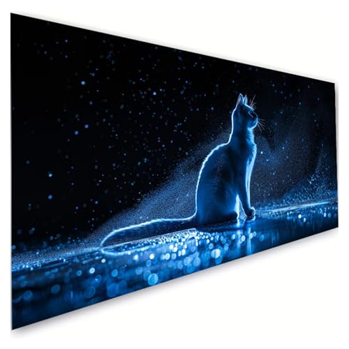 Diamond Painting Katze Diamond Painting Erwachsene Groß XXL 80x160cm, 5D Diamant Paintings Bilder Sternenhimmel Malen Nach Zahlen Anfänger, DIY Diamant Malerei Stickerei Bastelset, Zimmer Deko G2-61 Diamond Painting Katze Diamond Painting Erwachsene Groß XXL 80x160cm, 5D Diamant Paintings Bilder Sternenhimmel Malen Nach Zahlen Anfänger, DIY Diamant Malerei Stickerei Bastelset, Zimmer Deko G2-61 von RSZYUUNG