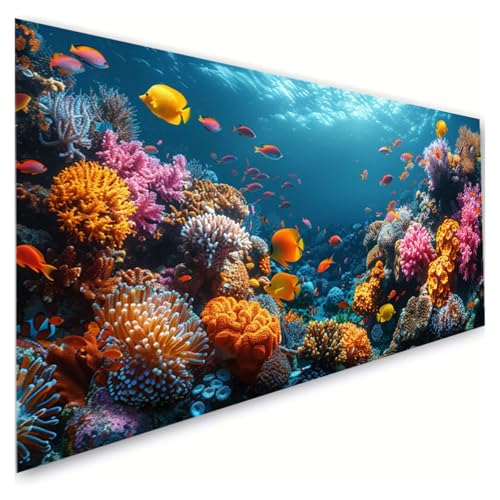 Diamond Painting Koralle Diamond Painting Erwachsene Groß XXL 100x220cm, 5D Diamant Paintings Bilder Fisch Malen Nach Zahlen Anfänger, DIY Full Drill Diamant Malerei Bastelset, Zimmer Deko G2-609 Diamond Painting Koralle Diamond Painting Erwachsene Groß XXL 100x220cm, 5D Diamant Paintings Bilder Fisch Malen Nach Zahlen Anfänger, DIY Full Drill Diamant Malerei Bastelset, Zimmer Deko G2-609 von RSZYUUNG